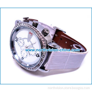 1080P Waterproof Lady Watch Camera with Infrared Nightvision